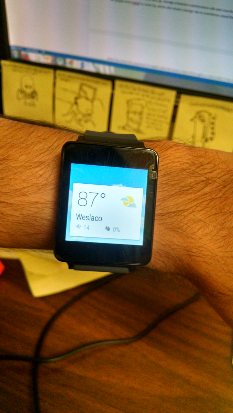 Illustration for article titled Android Wear Review: LG G Watch